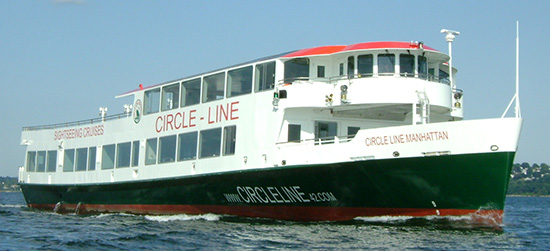 Excursion Boat After Launch - Photo by Gladding-Hearn Shipyard